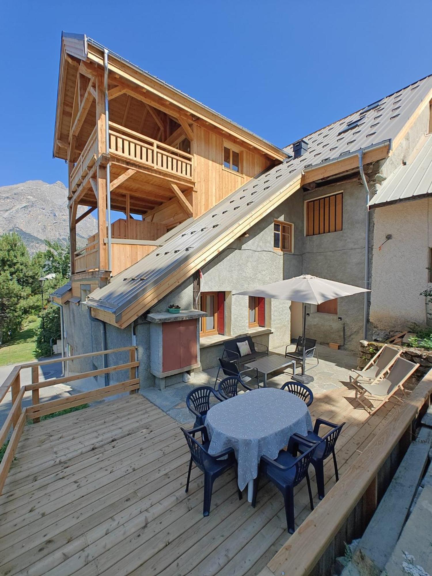 "La Batisse Des Pres" Apartman Puy-Saint-Vincent Kültér fotó